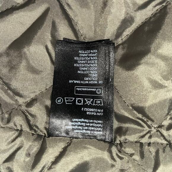 Label of Graded Goods Full Zip and Button Down Coat Girls Size 8-9 Army Green - Picture 6 of 6